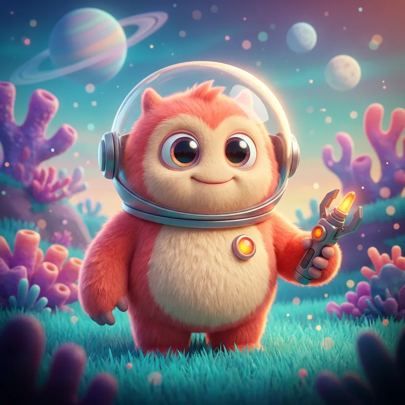 No Man's Sky mascot monster