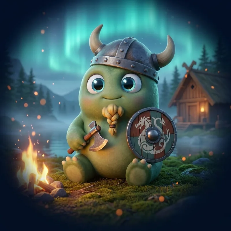 Valheim mascot monster